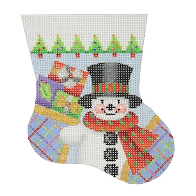 BB 0100 - Snowman Mini Stocking