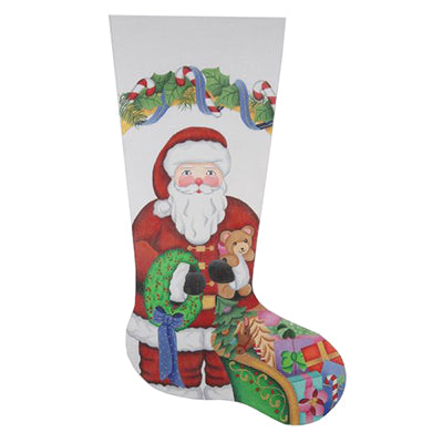 BB 0233 - Christmas Stocking - Santa & Sleigh