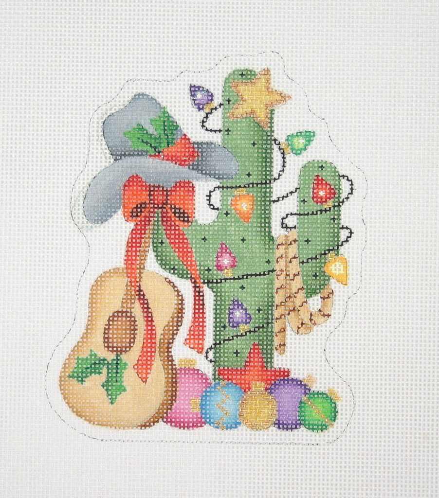 BB 2623 - Cactus Decorated for Christmas - Guitar