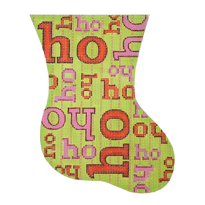 BB 0332 - Mini Stocking - Ho Ho Ho