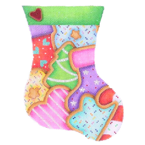 BB 0344 - Mini Stocking - Christmas Cookies