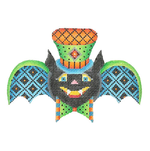BB 0569 - Bat Boy - Blue & Black Diamond Pattern