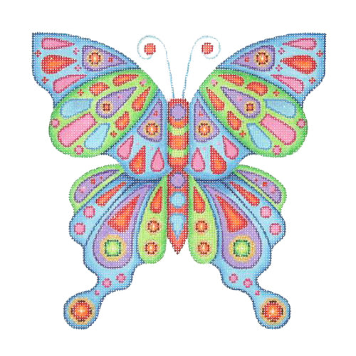 BB 0683 - Butterfly - Bright Pattern