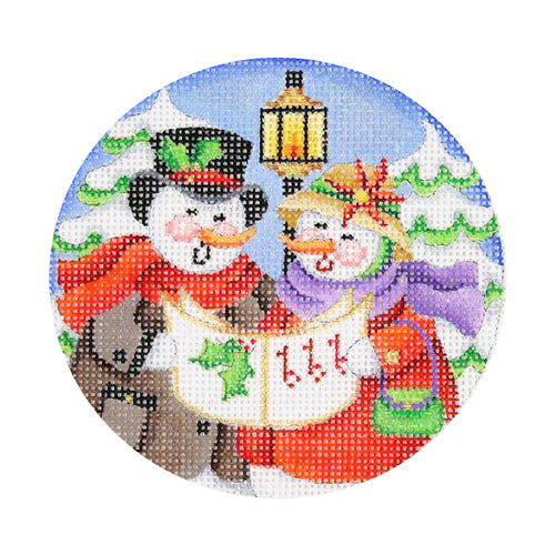 BB 0688 - Snow Scene - Snowcouple Carolers