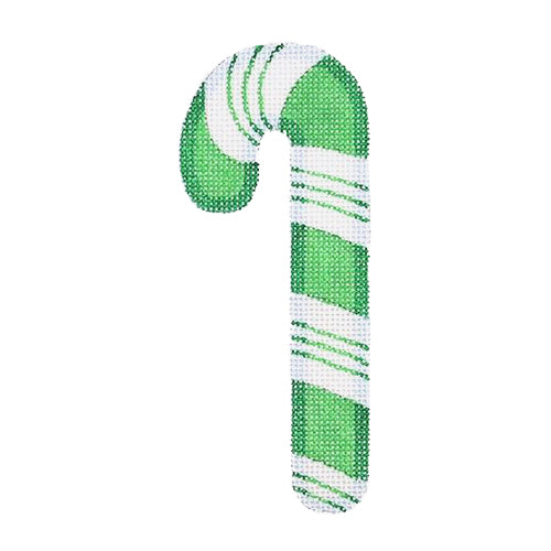 BB 0709 - Candy Cane - Green with Green Stripes