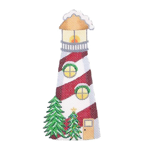 BB 0779 - Christmas by the Sea - Red & White Lighthouse