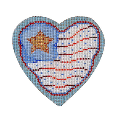 BB 6148 - Americana - Heart Flag