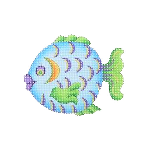 BB 1632 - By the Sea - Blue, Purple & Green Fish