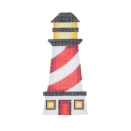 BB 1641 - By the Sea - Lighthouse with Red & White Stripes