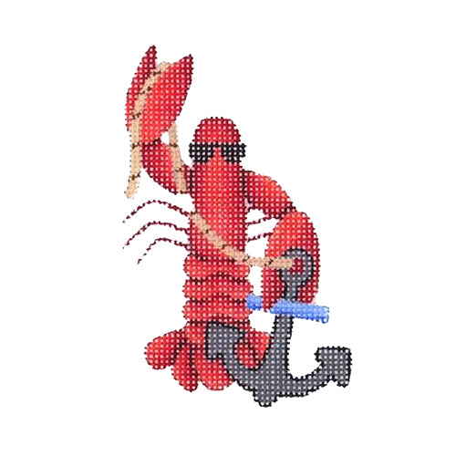 BB 1658 - By the Sea - Lobster with Anchor & Sunglasses