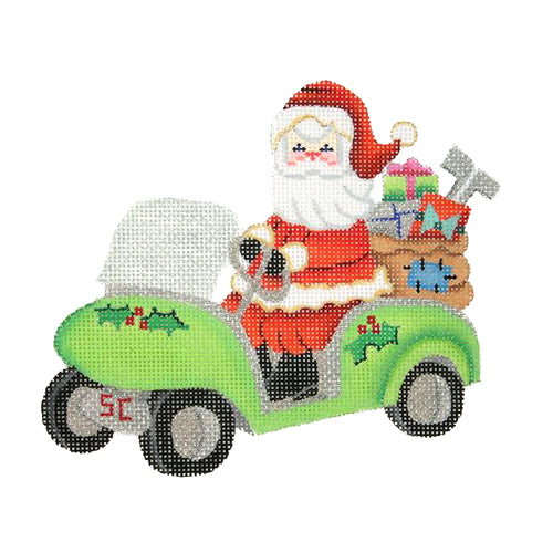 BB 1745 - Santa in a Golf Cart