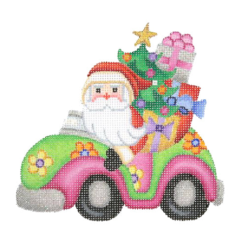 BB 1746 - Santa in a Volkswagen