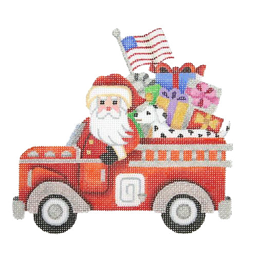 BB 1747 - Santa in a Fire Truck