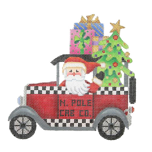 BB 1748 - Santa in a North Pole Cab