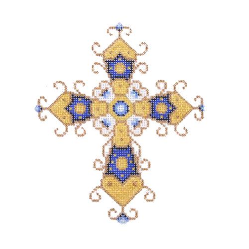 BB 1877 - Cross - Blue & Gold