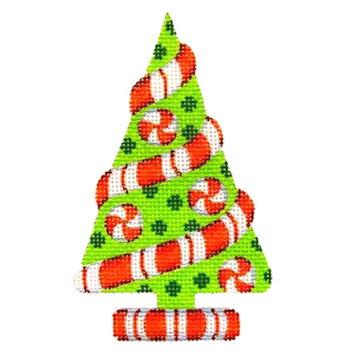 BB 2284 - Green Tree with Peppermint Twist