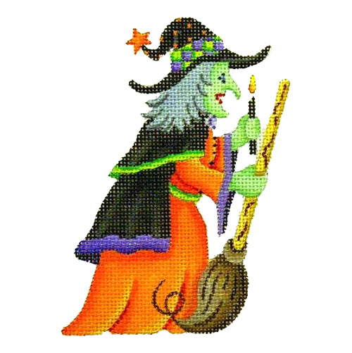 BB 2411 - Witch with Broom