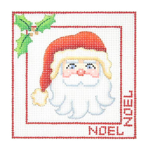BB 2462 - Santa Face Ornament - Noel