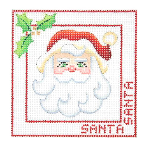 BB 2463 - Santa Face Ornament - Santa