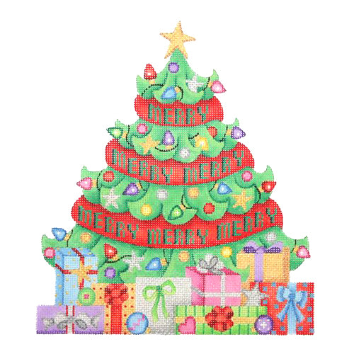 BB 2490 - Merry Merry Christmas Tree