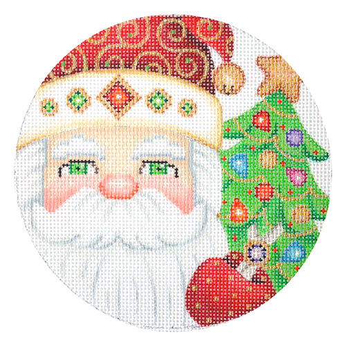 BB 2522 - Santa Christmas Tree Ornament