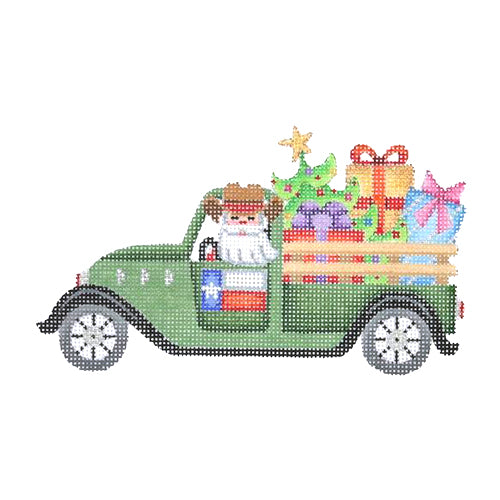 BB 2630 - Santa in a Pickup Truck