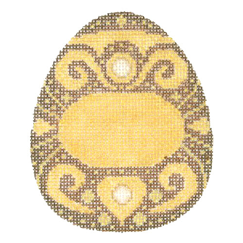 BB 2696 - Jeweled Egg - Bronze & Gold