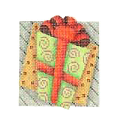 BB 2732 - Double Patterned Squares Ornament - Package