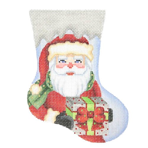 BB 2841 - Mini Stocking - Santa with Package