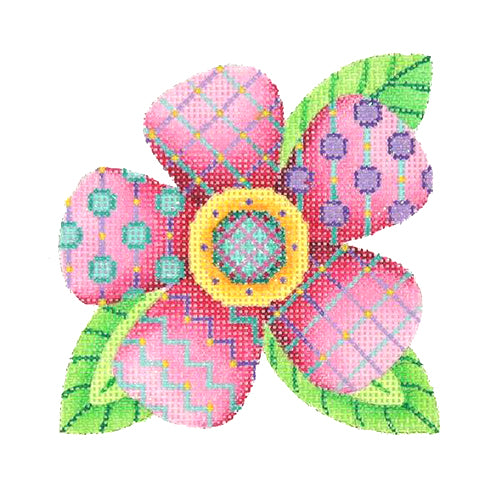 BB 3096 - Patterned Florals - Single Pink