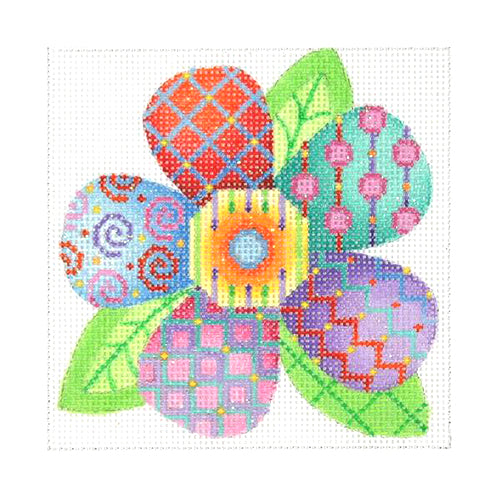 BB 3098 - Patterned Florals - Small Single Multicolor