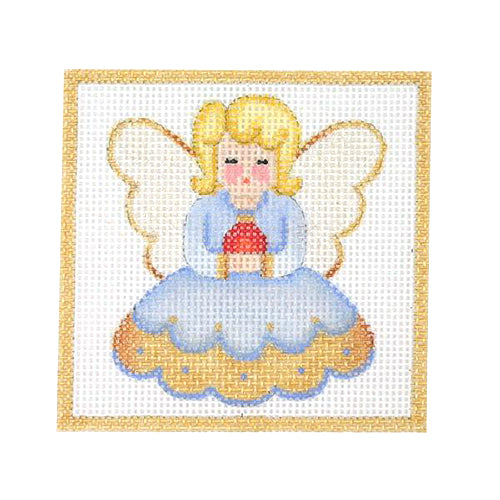 BB 3198 - Square Ornament - Angel