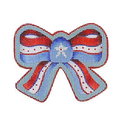 BB 6150 - Americana - Red, White & Blue Bow