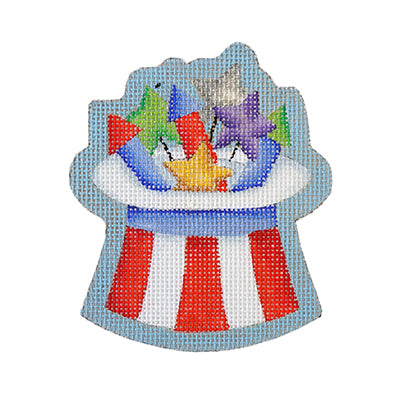 BB 6153 - Americana - Top Hat with Firecrackers