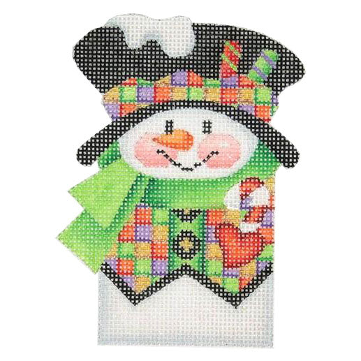 BB 0031 - Snowman Picket - Squares Vest