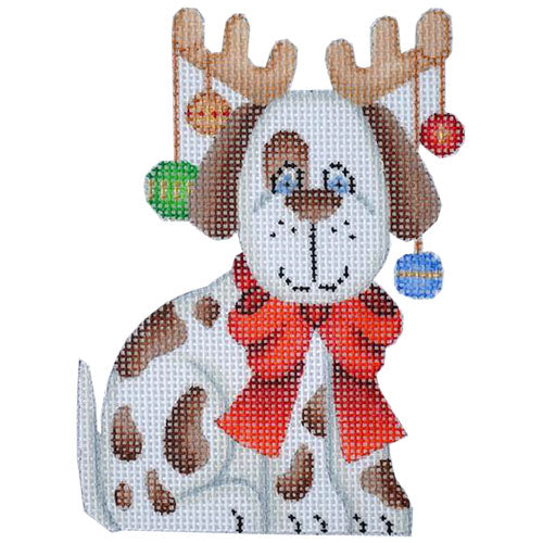 BB 0093 - Dog with Reindeer Antlers