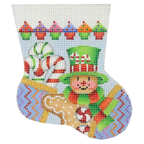 BB 0099 - Gingerbread Man Mini Stocking