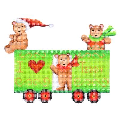 BB 2133 - Train Series - Box Car with Bears