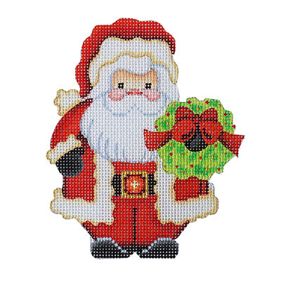 BB 6038 - Mini Santa with Wreath