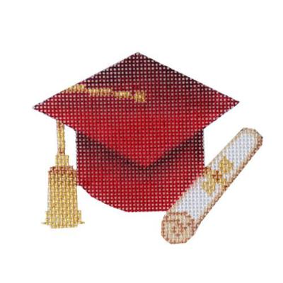 BB 6062-A - Graduation Cap - Red