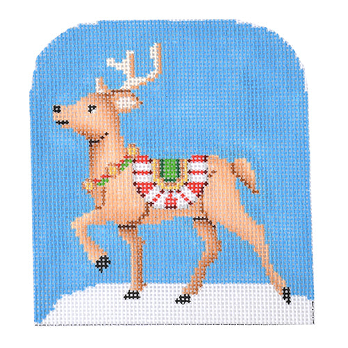 BB 3208 Santa Set #3 - Reindeer Candy Cane Stripes