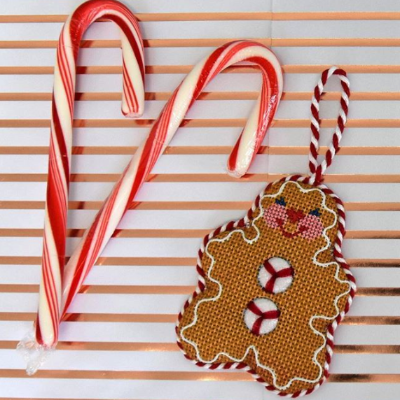 BB 0714 - Gingerbread Man - Peppermint Buttons