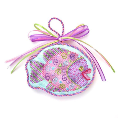 BB 1630 - By the Sea - Pink & Purple Fish