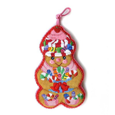 BB 0078 - Gingerbread Girl Peppermint Candy Hat