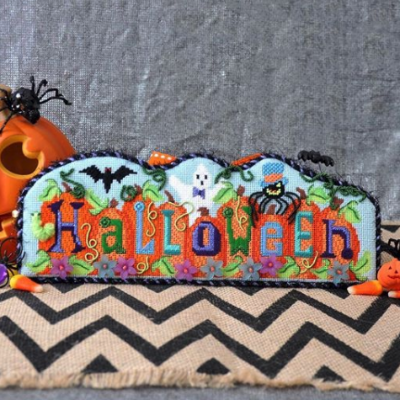 BB 2513 - HALLOWEEN on Pumpkins with Stitch Guide