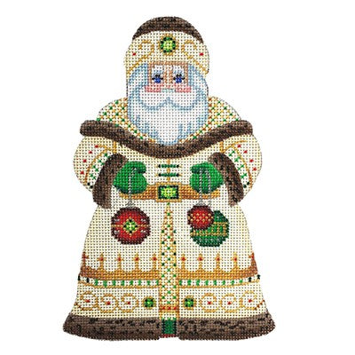 BB 6053 - Santa Claus - Gold Robe with Ornaments